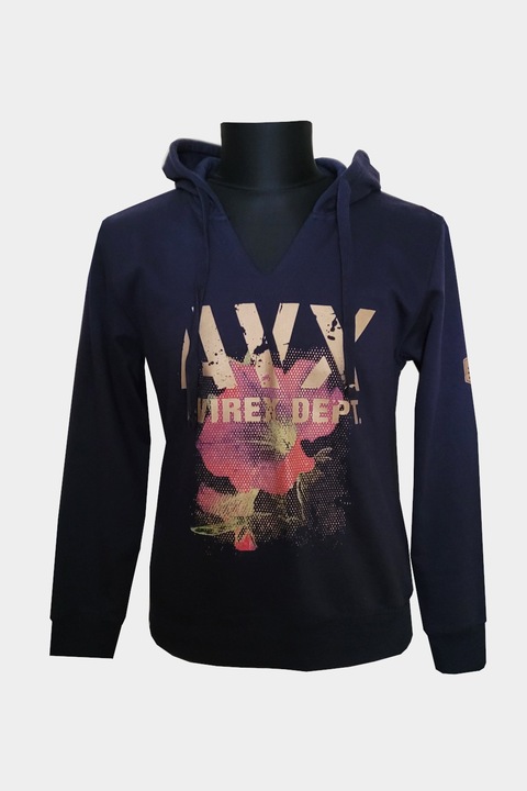 Hanorac AVIREX cu glugă, bleumarin, XL