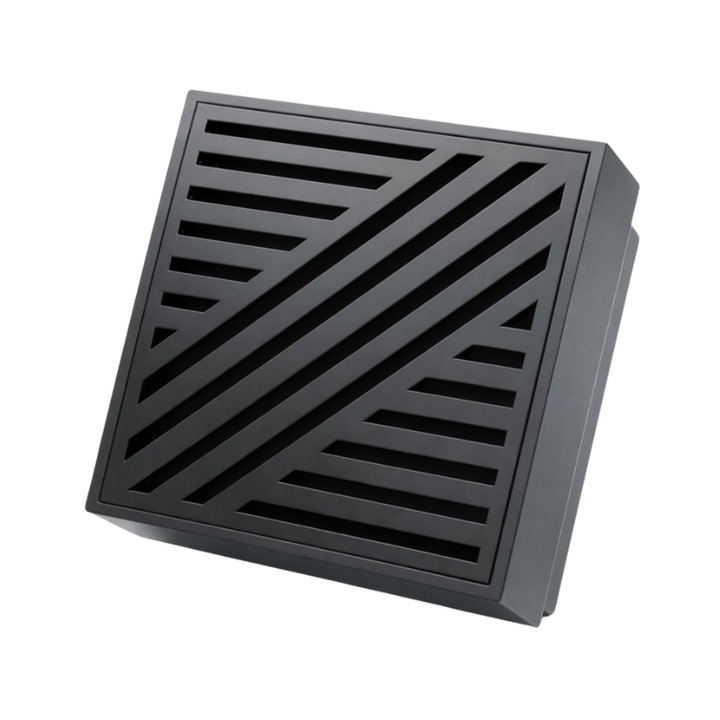 Sistem de scurgere, Imorom, sifon de pardoseala din otel inoxidabil 304, 100x100mm, etansare anti-miros