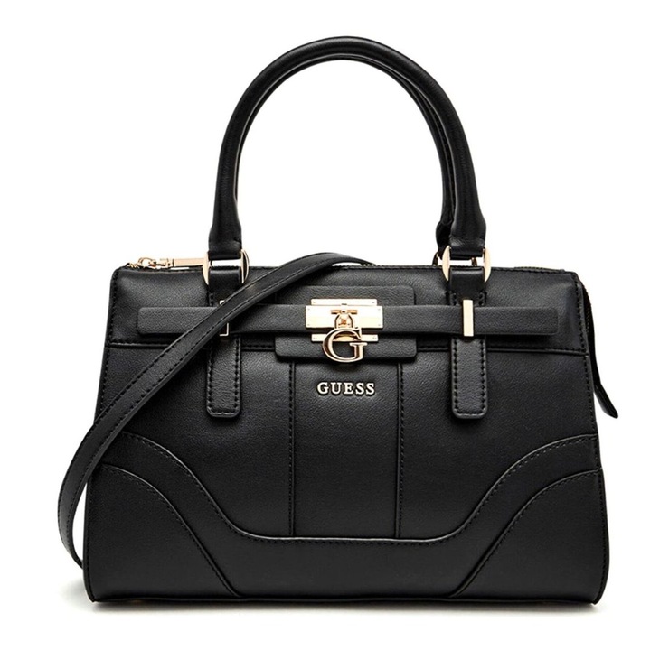 Geanta dama Guess, model HWBG9206050-BLA, 30x19x15cm, neagra