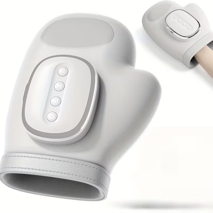 Masaj Electric Portabil pentru Maini – 3 Moduri + 5 Programe – Relaxare & Confort