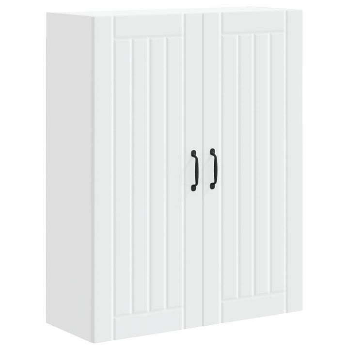 Dulap de bucătărie, vidaXL, alb, 80x31x100cm, lemn compozit