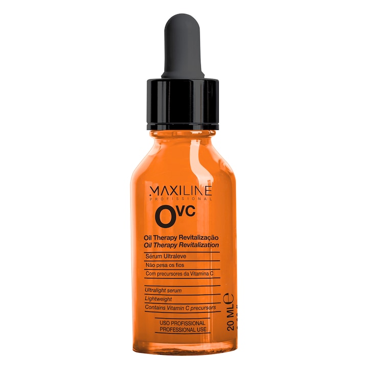 Ser revitalizant Maxiline Professional, 20ml, cu precursori de Vitamina C, pentru par degradat, unisex
