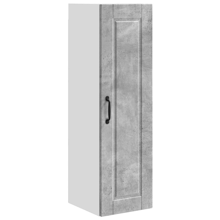 Dulap de bucătărie, vidaXL, 3 rafturi, gri, 30x31x100cm