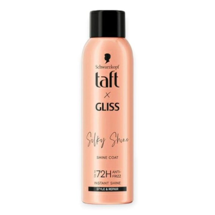 Spray pentru par Schwarzkopf Gliss Silky Shine, stralucire si control anti-incretire, 150 ml