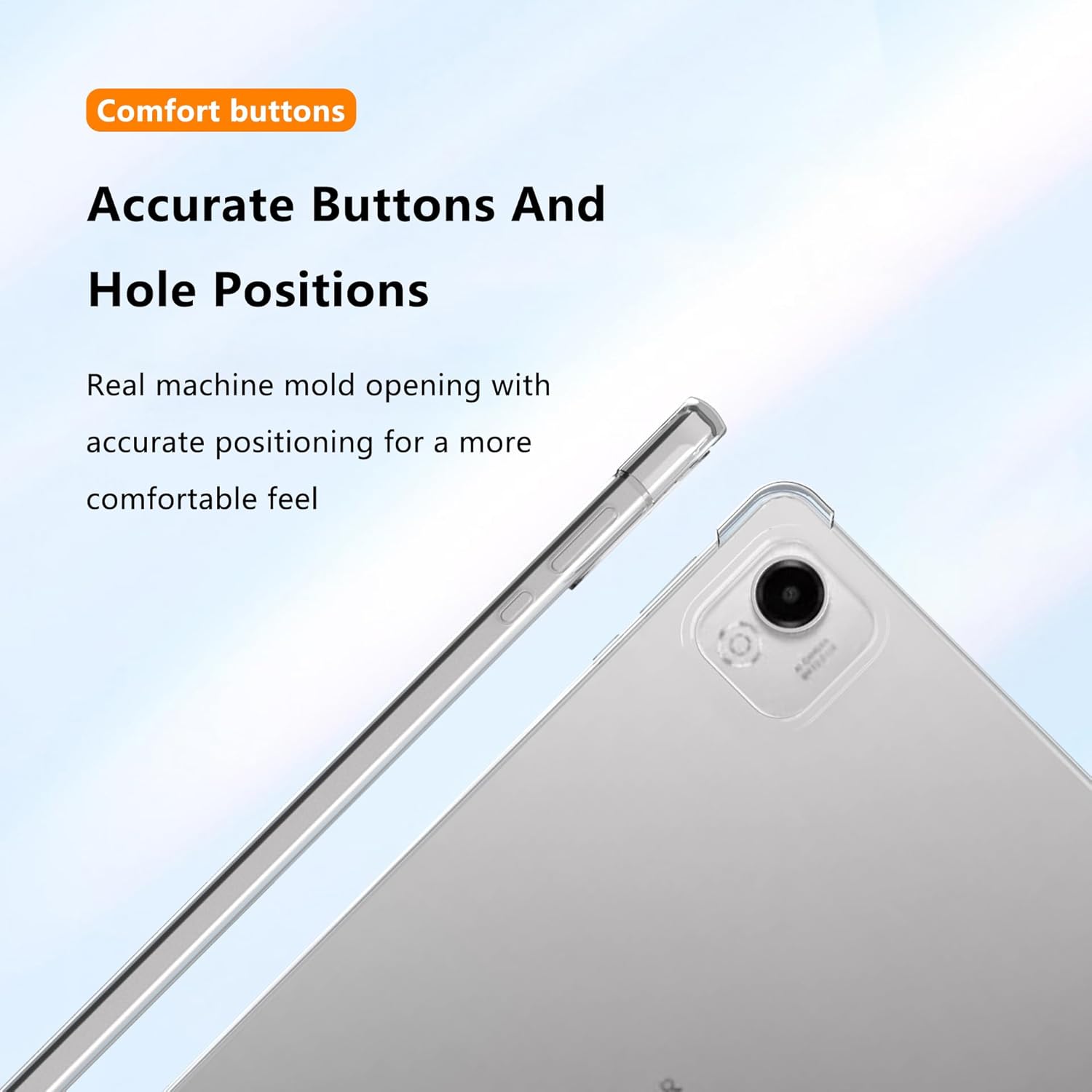 Husa pentru tableta Honor Pad X9a / X9 Pro, 11.5 Inch (2025), Silicon TPU, Transparenta