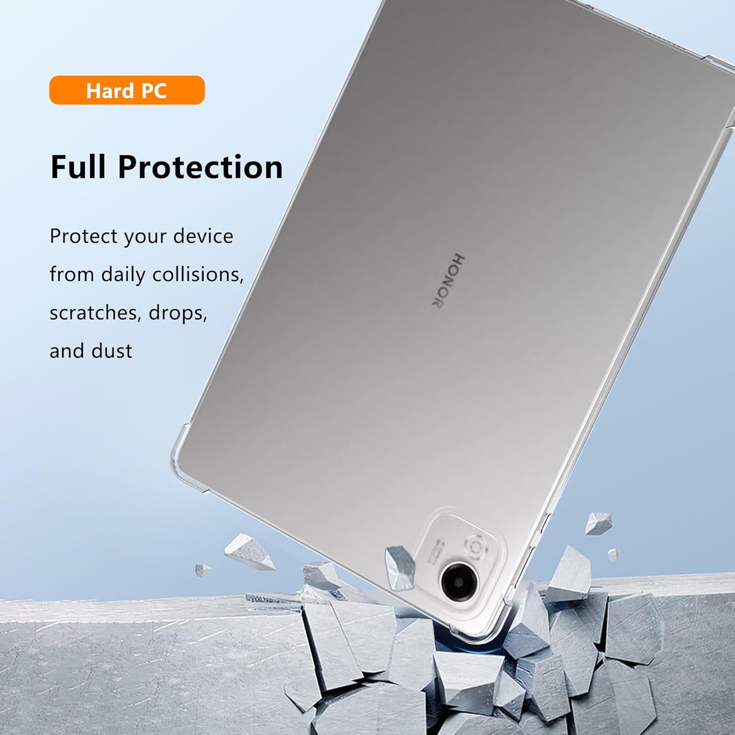 Husa pentru tableta Honor Pad X9a / X9 Pro, 11.5 Inch (2025), Silicon TPU, Transparenta