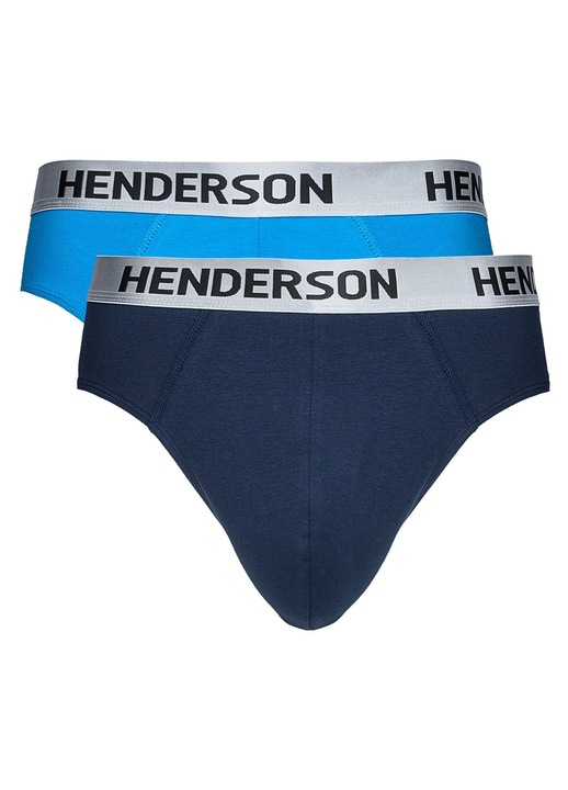 Férfi alsónadrág szett, Henderson, 2 db, gránát-kék, pamut
