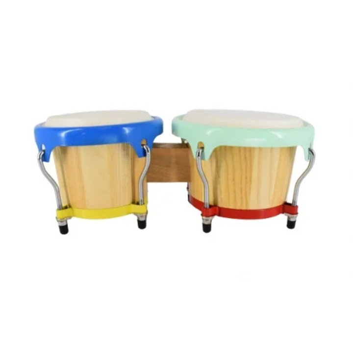 Bongo Parrot ZHB 105CS, set, 6.5"x7.5", lemn, natural