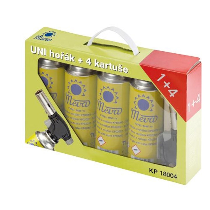 Arzator pe gaz SPIDER PRO 3 kW + 4 cartuse gaz