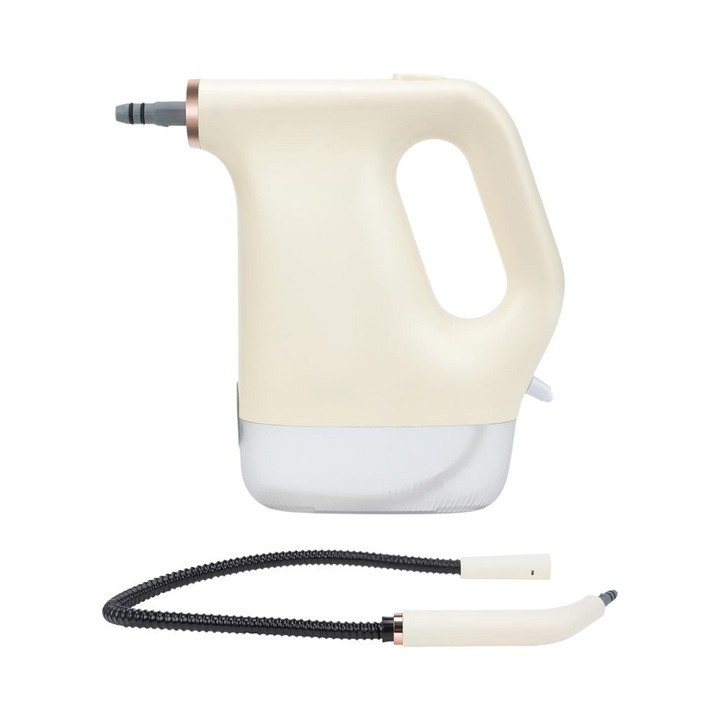 Мултифункционален уред за почистване с пара ASTONIX 1200W, парочистачка с висока температура 120°C, резервоар за вода 450 мл, без химикали, за отстраняване на мазнини, за баня, кухня, дом и автомобил, бързо загряване, включени аксесоари