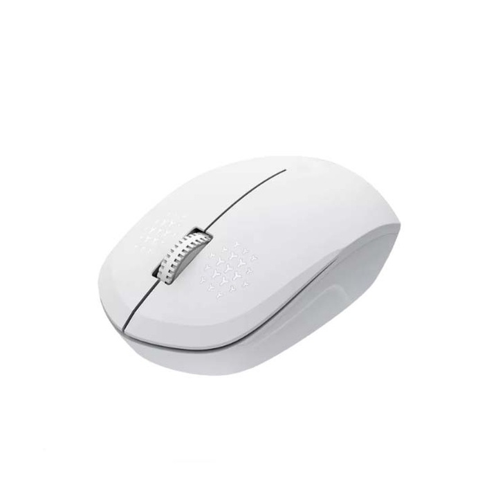 Mouse wireless KLGO Q1, 2.4GHz, Alb, 1200DPI