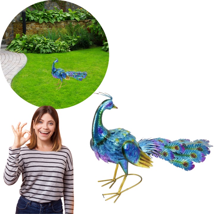 Figurina decorativa pentru gradina, PAW, multicolor, 67,3x26,7x40,6cm