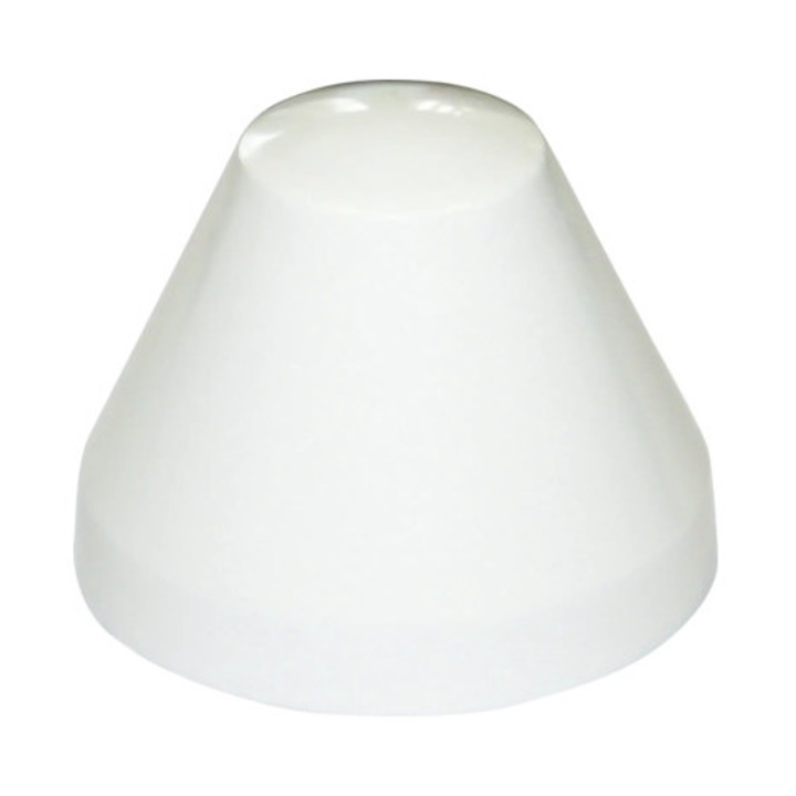 Capace mascare suruburi WC suspendat, 42x28 mm, plastic alb, 1 bucata