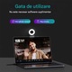 VeniSymlis® 4K, camera web ultra HD, cu focalizare automata, iluminare tactila tricolor, microfon cu reducere a zgomotului integrat, rotire de 360°, conectabil la computer/laptop, rezolutie 3840×2160, 30fps, corectie automata a culorilor, negru