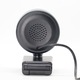VeniSymlis® 4K, camera web ultra HD, cu focalizare automata, iluminare tactila tricolor, microfon cu reducere a zgomotului integrat, rotire de 360°, conectabil la computer/laptop, rezolutie 3840×2160, 30fps, corectie automata a culorilor, negru