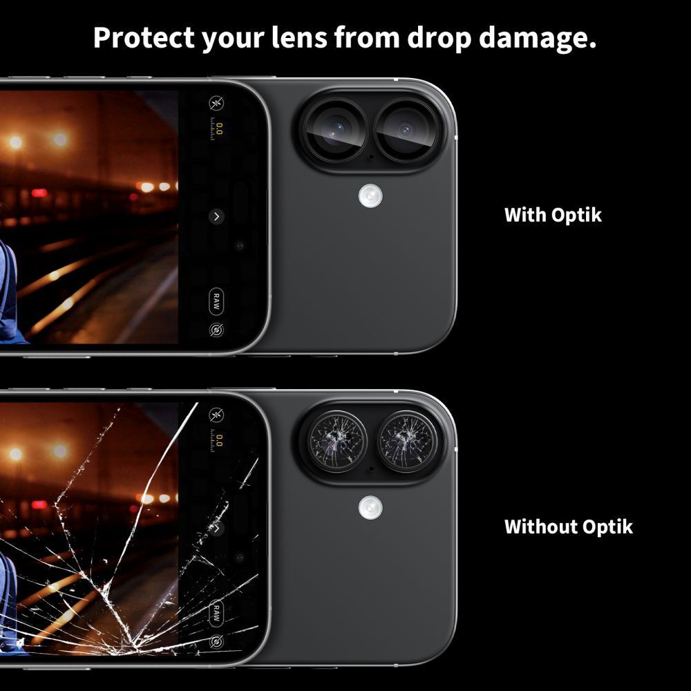 Folie camera telefon, TECH pentru Xiaomi Redmi Note 15 Pro 5G+ Plus 5G - de sticlă cu ramă neagră