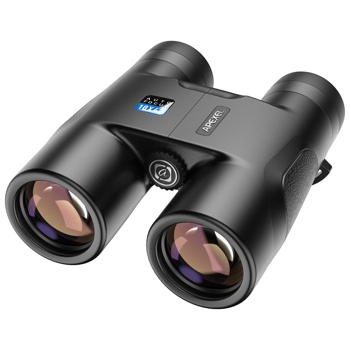Binoclu fara focalizare 10x42 Binoclu profesional de inalta performanta HD cu vedere mare cu lentila BAK-9 Prism FMC pentru observarea pasarilor, vanatoare, calatorii, evenimente sportive