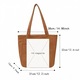 Geanta Tote Dama Retro Corduroy, Multi-buzunar, Capacitate Mare si Rezistenta, Gentusa Umeri, Adecvat pentru calatorii zilnice, calatorii si cadouri de sarbatori