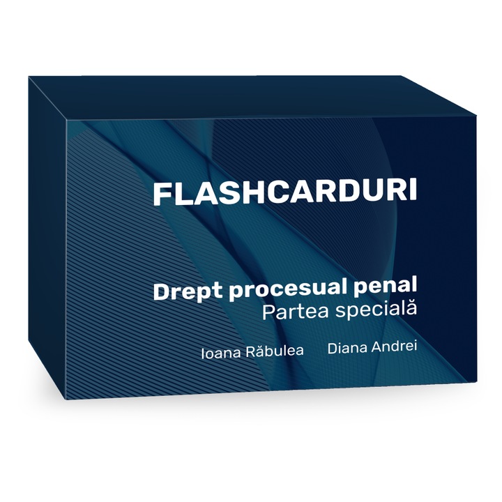 Flashcarduri Drept Procesual Penal HAMANGIU, Partea Speciala, set 270 cartonase, A6