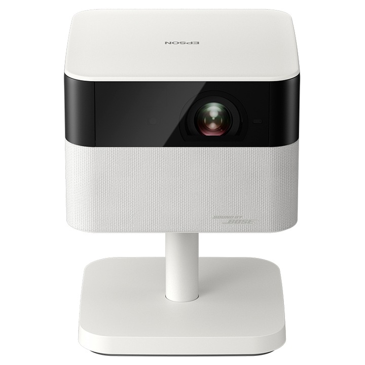 Videoproiector Epson EF-71, 3LCD, 1080p 1920x1080, 700 lumeni, Difuzor 10 W, Wi-Fi, Ethernet LAN Alb