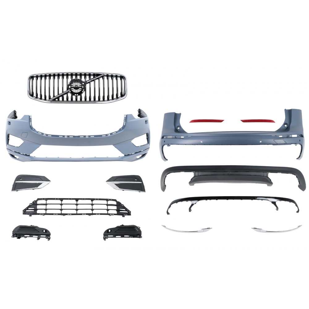 ＊867＊ Pachet exterior tuning KITT pentru Volvo XC60 2018-2025, bara față