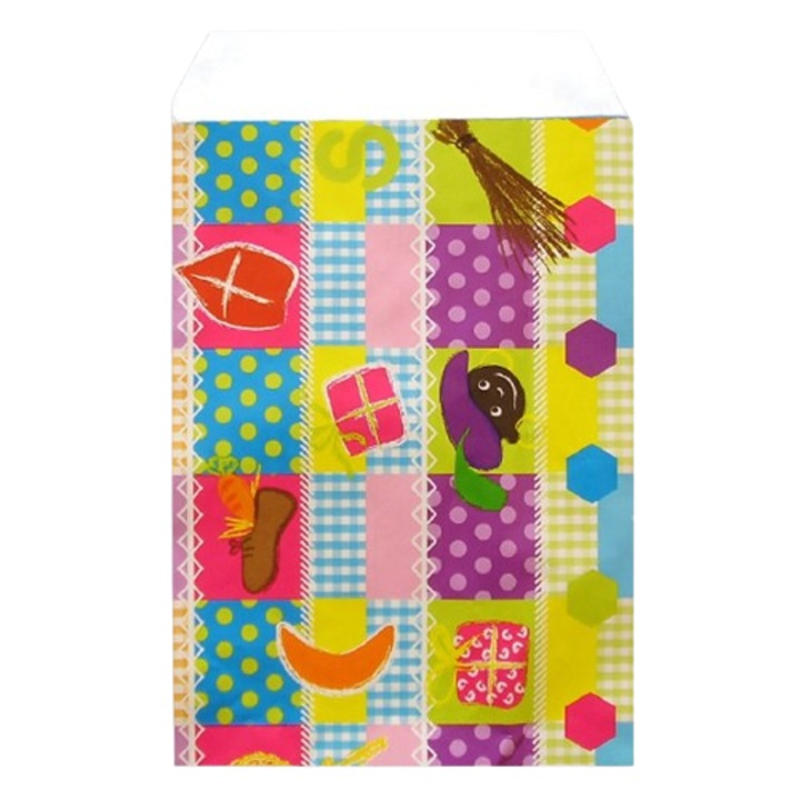 Set 200 Pungi mercerie, alb, 11x19 cm, 80gr/m2