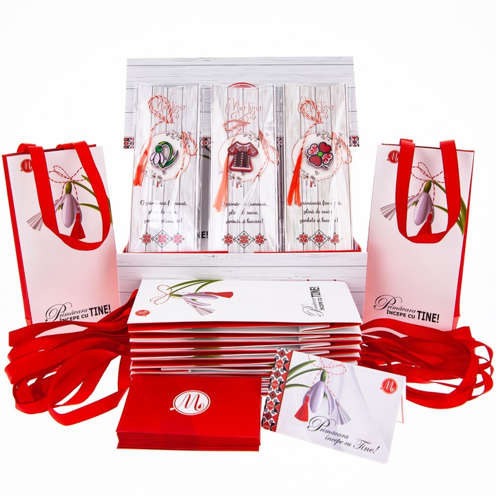 Box Martisoare 12 buc. - Brosa Traditii