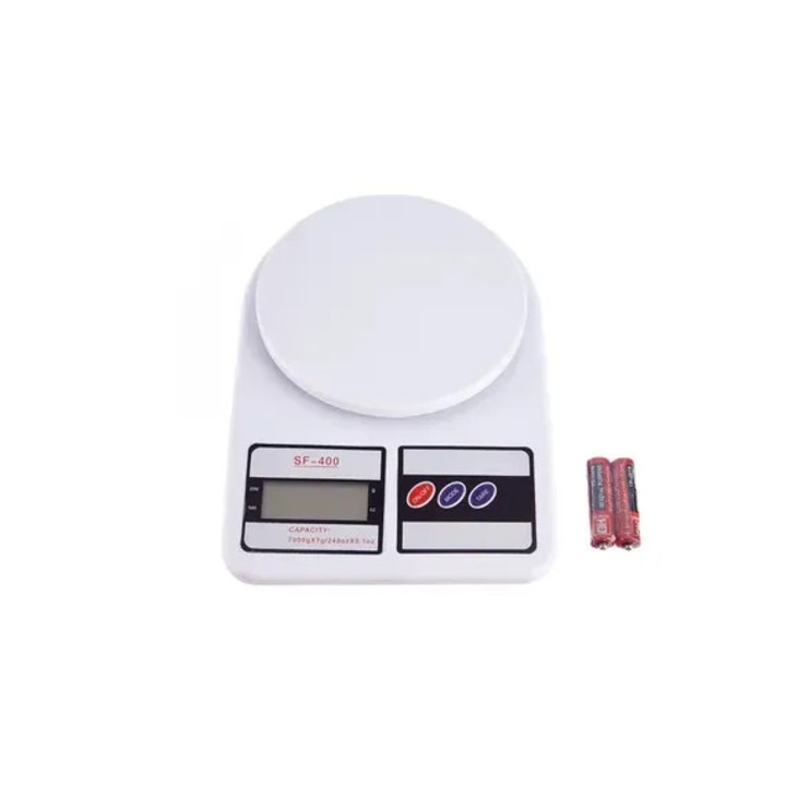 Cantar de bucatarie digital, 10 kg, LCD, 1 g, OEN