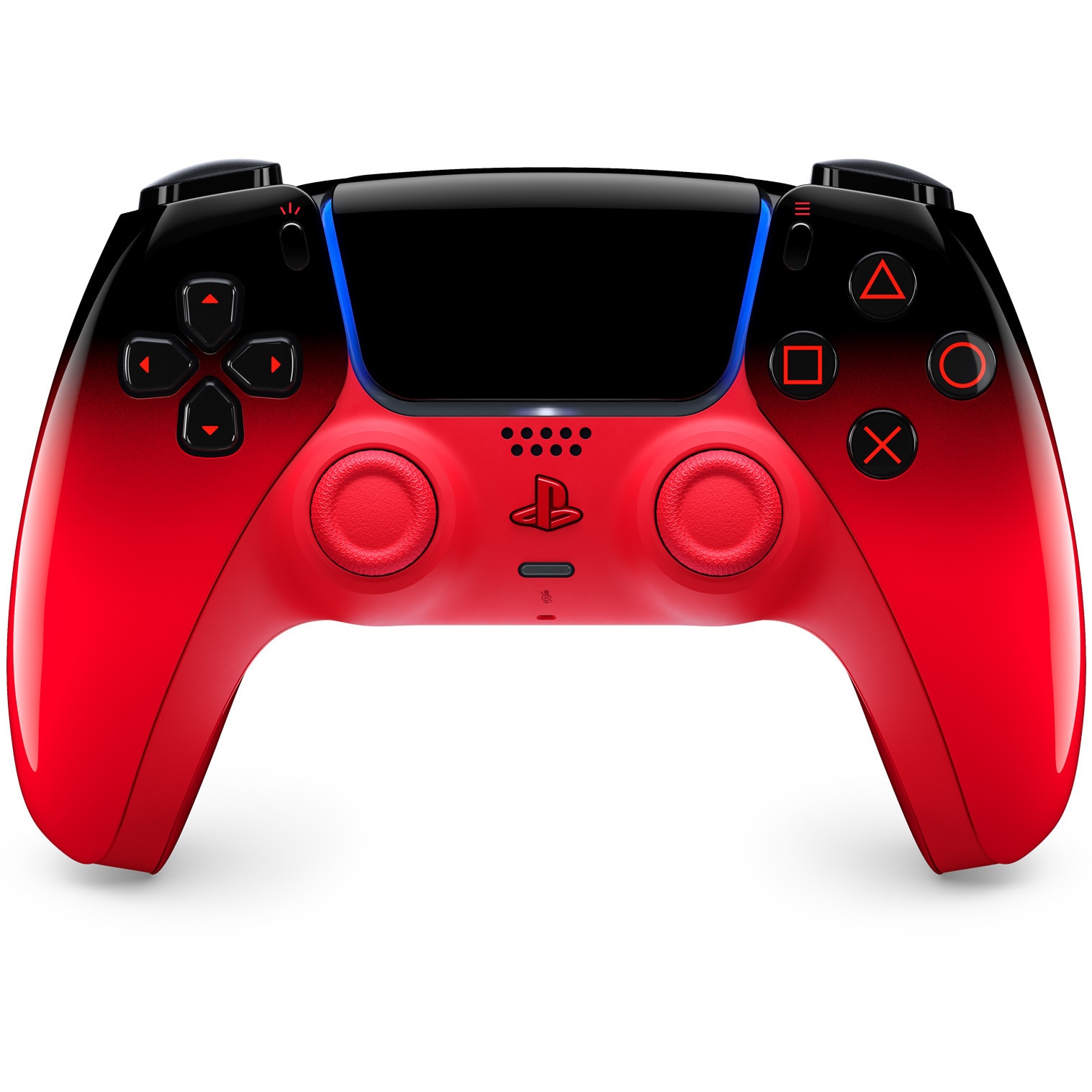 Controller Wireless PlayStation DualSense Hyperpop, Techno Red