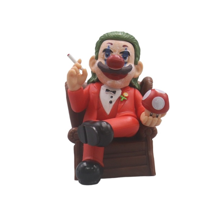 Фигурина Кръстникът, 10 см, червена, PVC