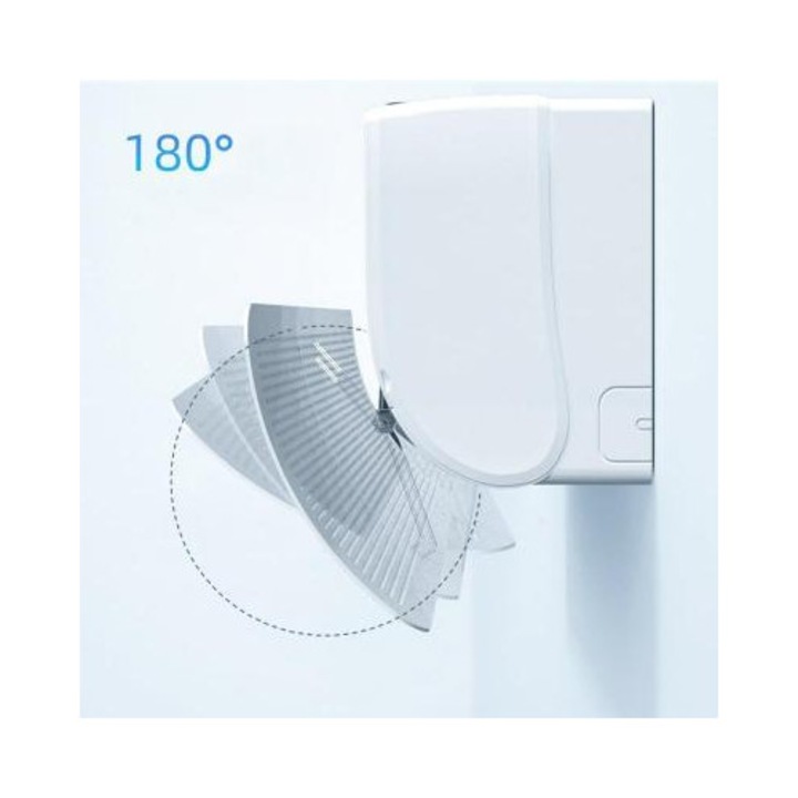 Deflector Aer Conditionat, Reglabil, protectie pentru femei insarcinate, bebelusi, batrani, alb, 27cmx90cm