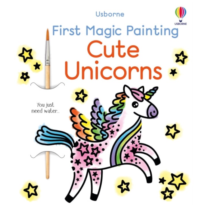 First Magic Painting Cute Unicorns - Abigail Wheatley