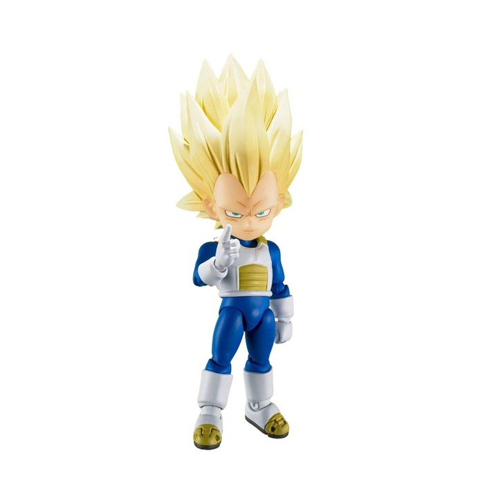 Figurina Dragon Ball S.H.Figuarts Action Figure Super Saiyan Level 3 Vegeta (mini) Daima 8 cm