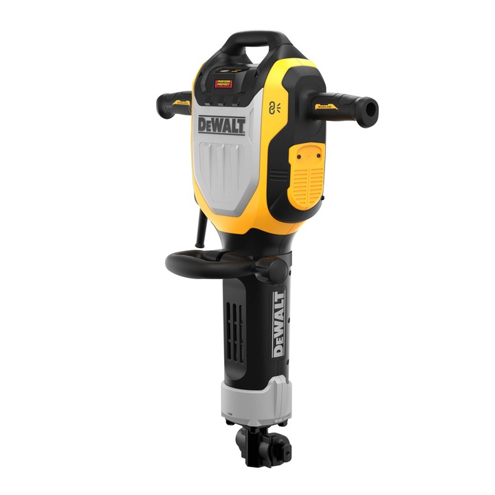 Ciocan demolator DeWALT D25966, 28mm, energie impact 41J, vibrații reduse, negru/galben