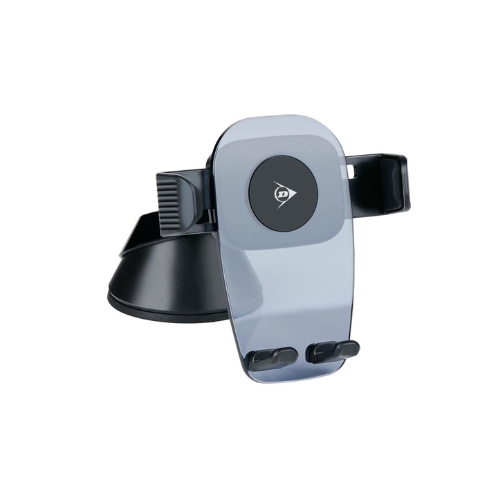 Suport telefon auto Dunlop extensibil transparent, universal, 6.5x9cm