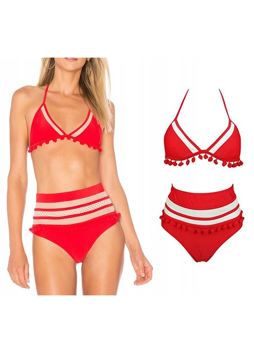 Costume de baie dama 105, Rosu