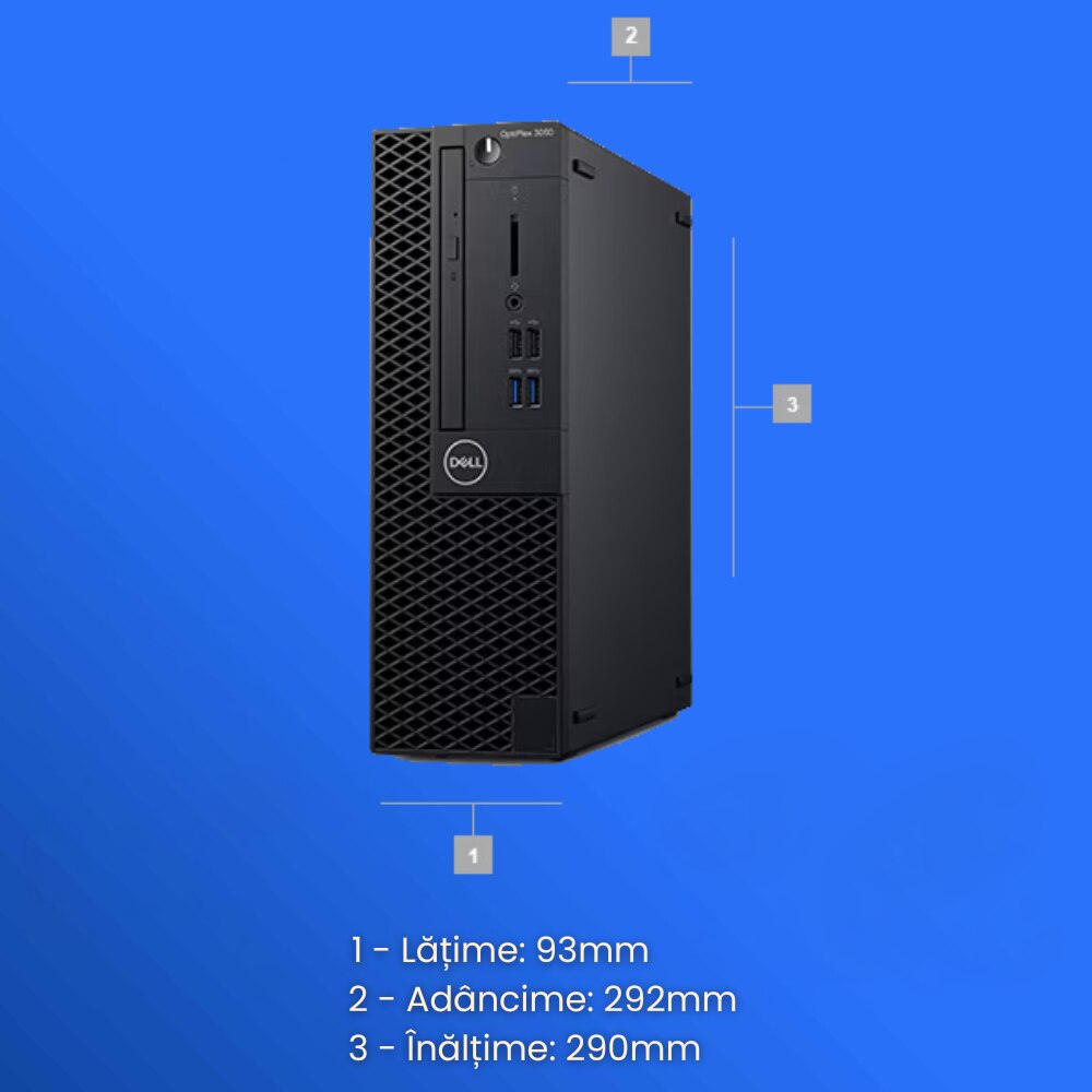 Computer Dell OptiPlex i5-8500, 32GB memorie, 512GB SSD, Windows