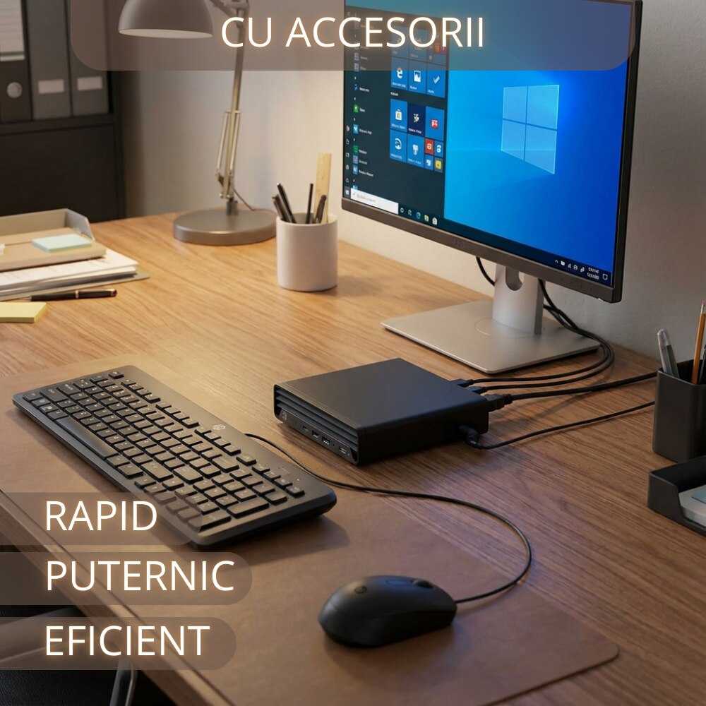 Mini Computer HP ProDesk i5-10500T, 32GB memorie, 1000GB SSD, Windows ...