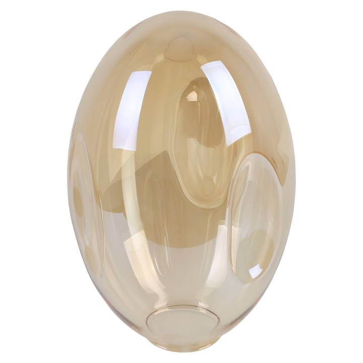 Modern lámpaernyő Light Home VIGO 12.5cm borostyán üveg nappaliba