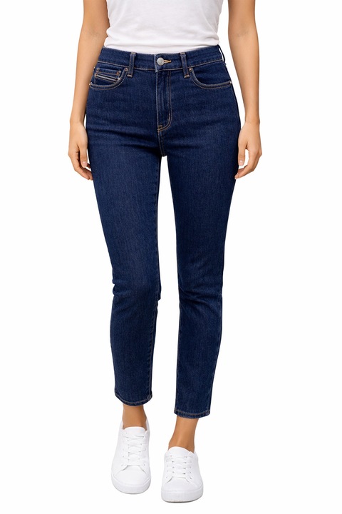 Blugi de damă Diesel Skinny Fit, Talie medie, Bumbac, Albastru închis, Albastru inchis