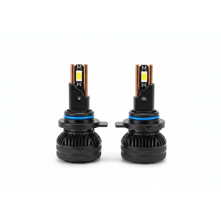 Set de 2 Becuri LED Auto HIR2 9012 Xentech Light K50 – 130W, 11000LM, Chip CSP-7535