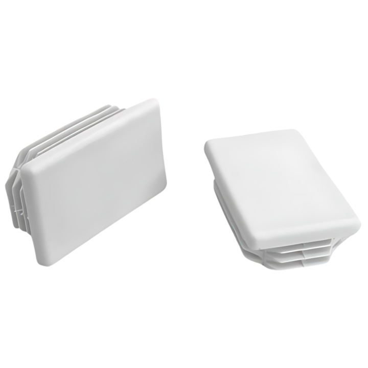 Capac interior pentru profil 50x30, set 20 bucati, alba