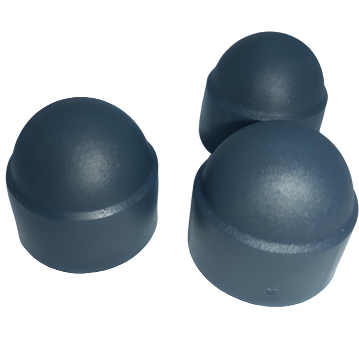 Capace pentru suruburi M8/13 set 50 buc, antracit, dimensiuni 17x13x6x16mm