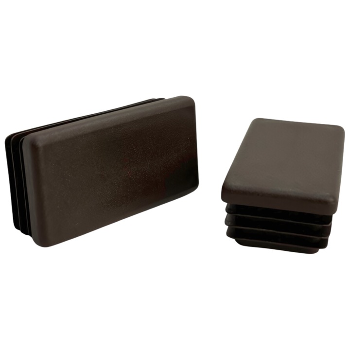 Capac interior pentru profil 60x30, set 20 bucati, culoare bruna