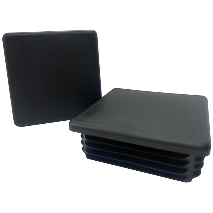 Set 10 Capace pentru profil 100x100, culoare neagra