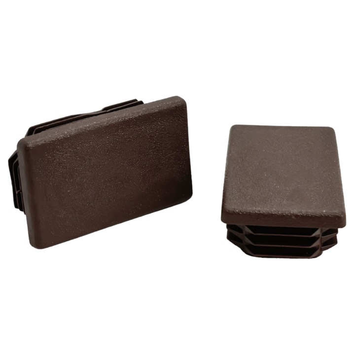 Capac interior pentru profil 50x30, set 20 bucati, culoare bruna