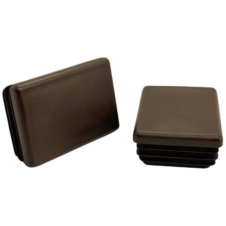 Capac interior pentru profil 60x40, set 20 bucati, culoare brown, dimensiuni 60x40x5cm