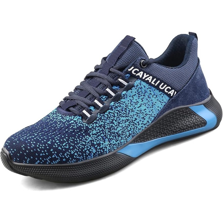 Pantofi de lucru, bleumarin, marimea 46 EU, rezistenti la perforare, antiderapanti
