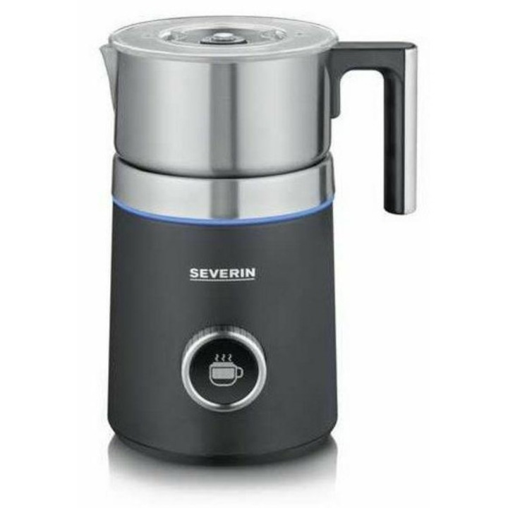 Spumant de lapte electric, Severin, metal, negru, 500W, 0.35l, 155x250x190mm