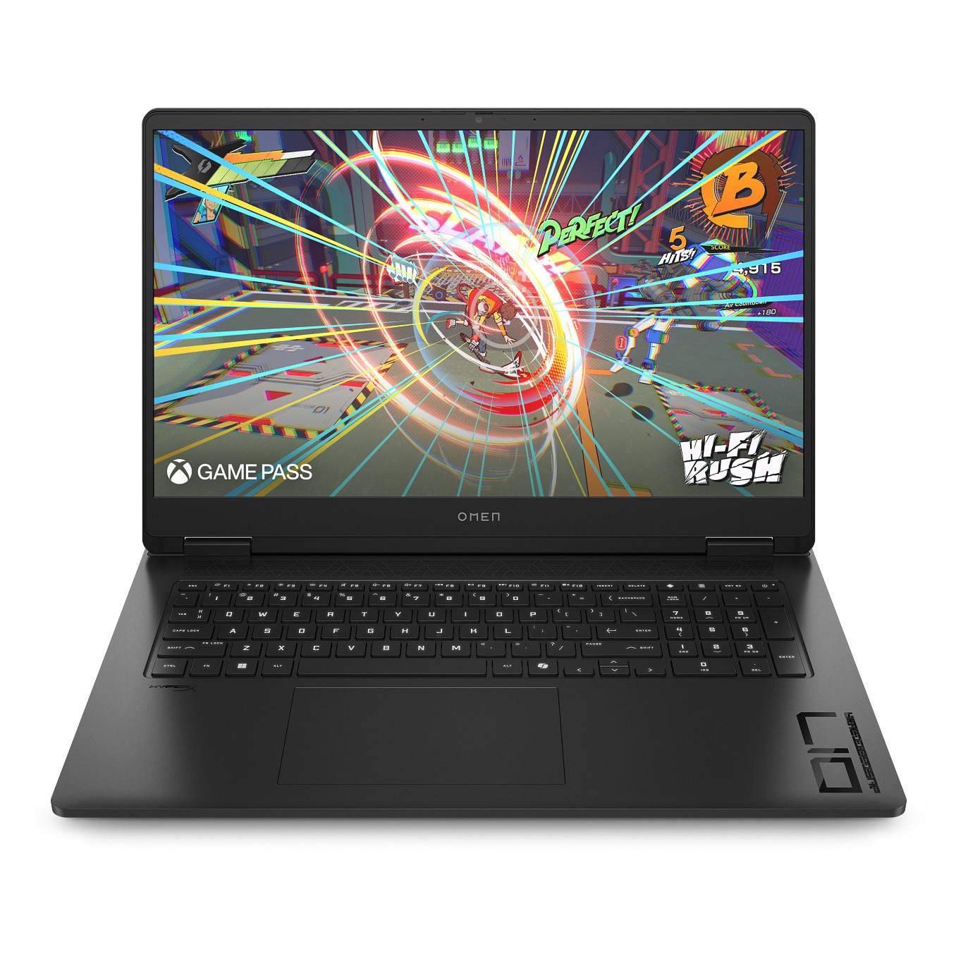 Laptop HP OMEN 17, 17.3 inch QHD 240Hz, AMD Ryzen 7, 32GB, 1TB SSD, nVidia RTX 5070, Negru